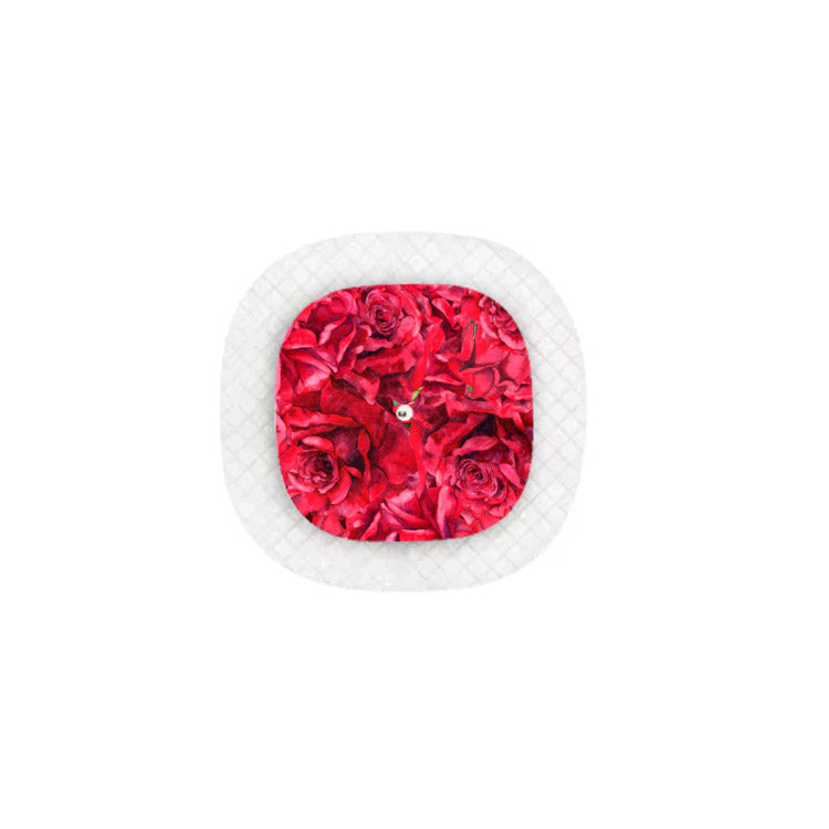 Red Roses - Medtronic Simplera Sensor Sticker