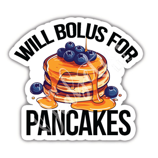 Will bolus for pancakes sticker