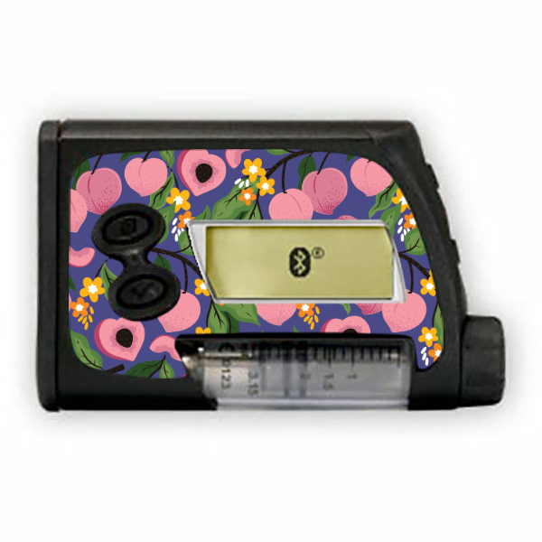 Just Peachy - Accu-Chek Spirit Combo Sticker