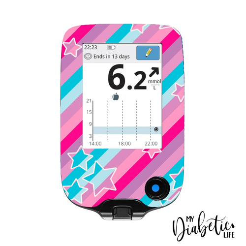 Barbie World - Freestyle Libre/Insulinx Meter Sticker Freestyle Libre