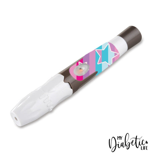Barbie World - Glucokey Lancing Device Sticker