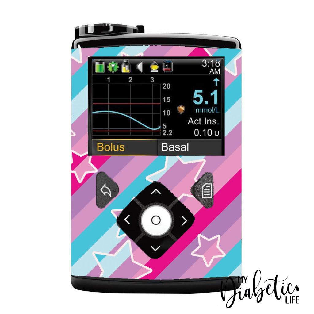 Barbie World - Medtronic Pump (630/640/670/770) Sticker 630/640/670