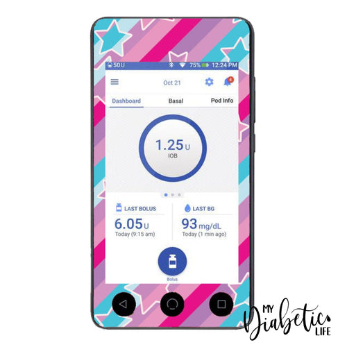 Barbie World - Omnipod Dash Sticker