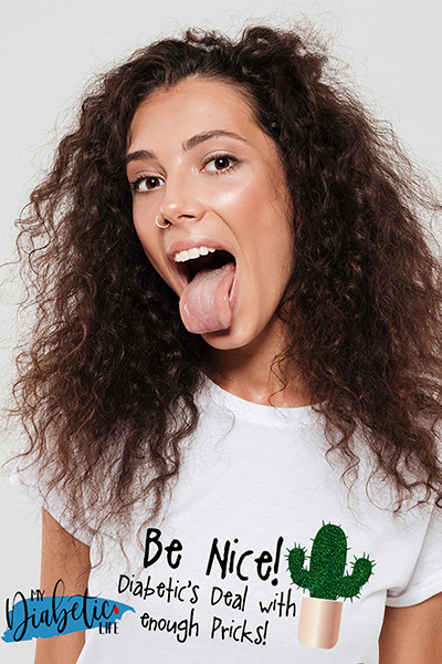 Be Nice, Diabetic deal with enough pricks! - Unisex T-Shirt