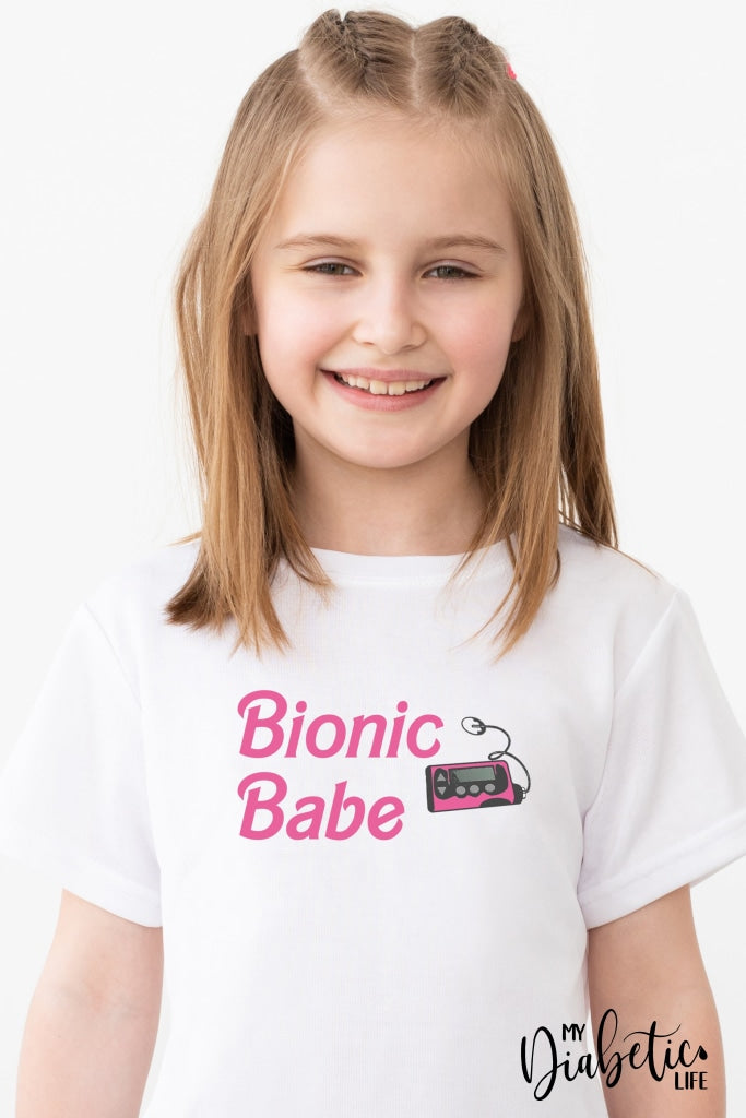 Bionic Babe - Kids Unisex T-Shirt 0 / White Shirts