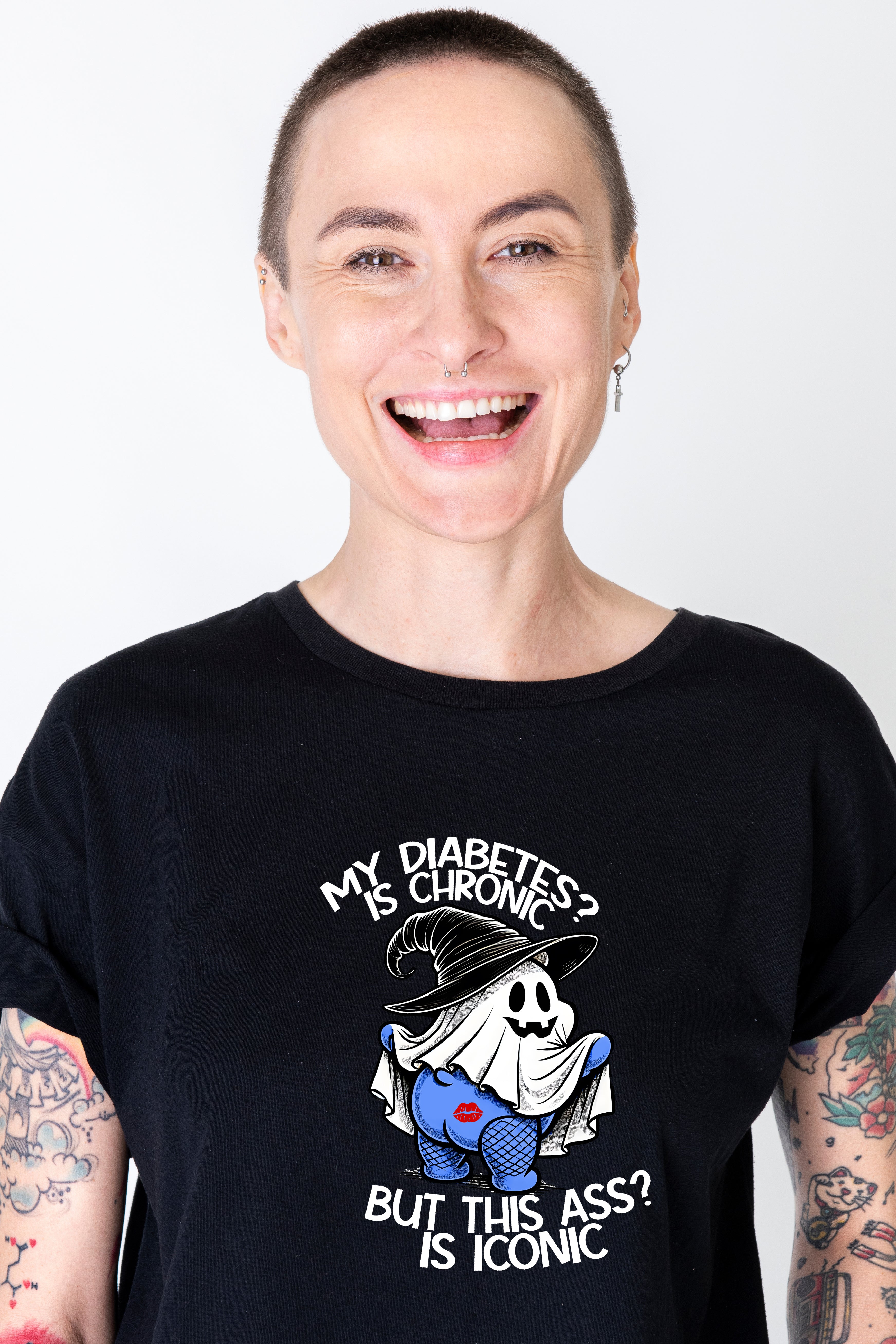 My Diabetes is Chronic, but this ass is iconic - Unisex T-Shirt