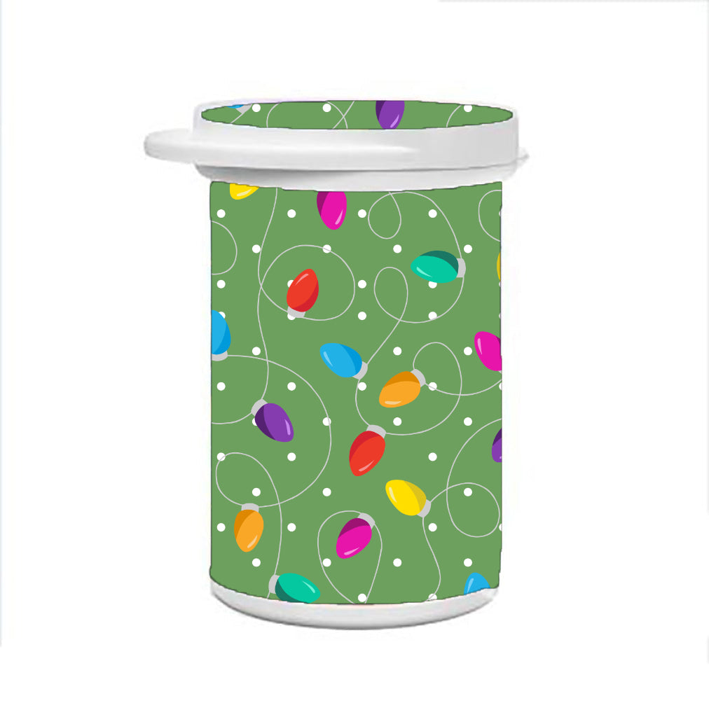 Bright Lights - Test Strip Canister Sticker