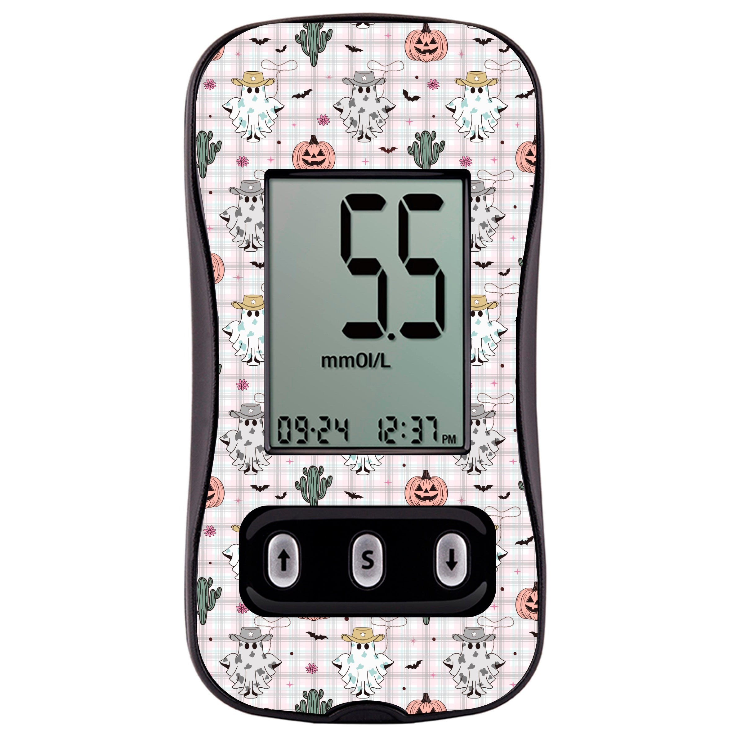 Vintage Cow Ghoul - CareSens N Sticker