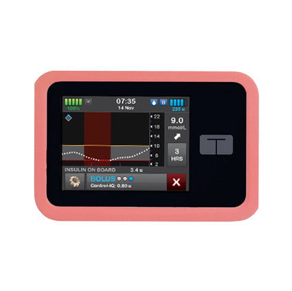 Silicone Cover for Tandem T:Slim X2 (Back and Sides) - Choose your Favourite Colour