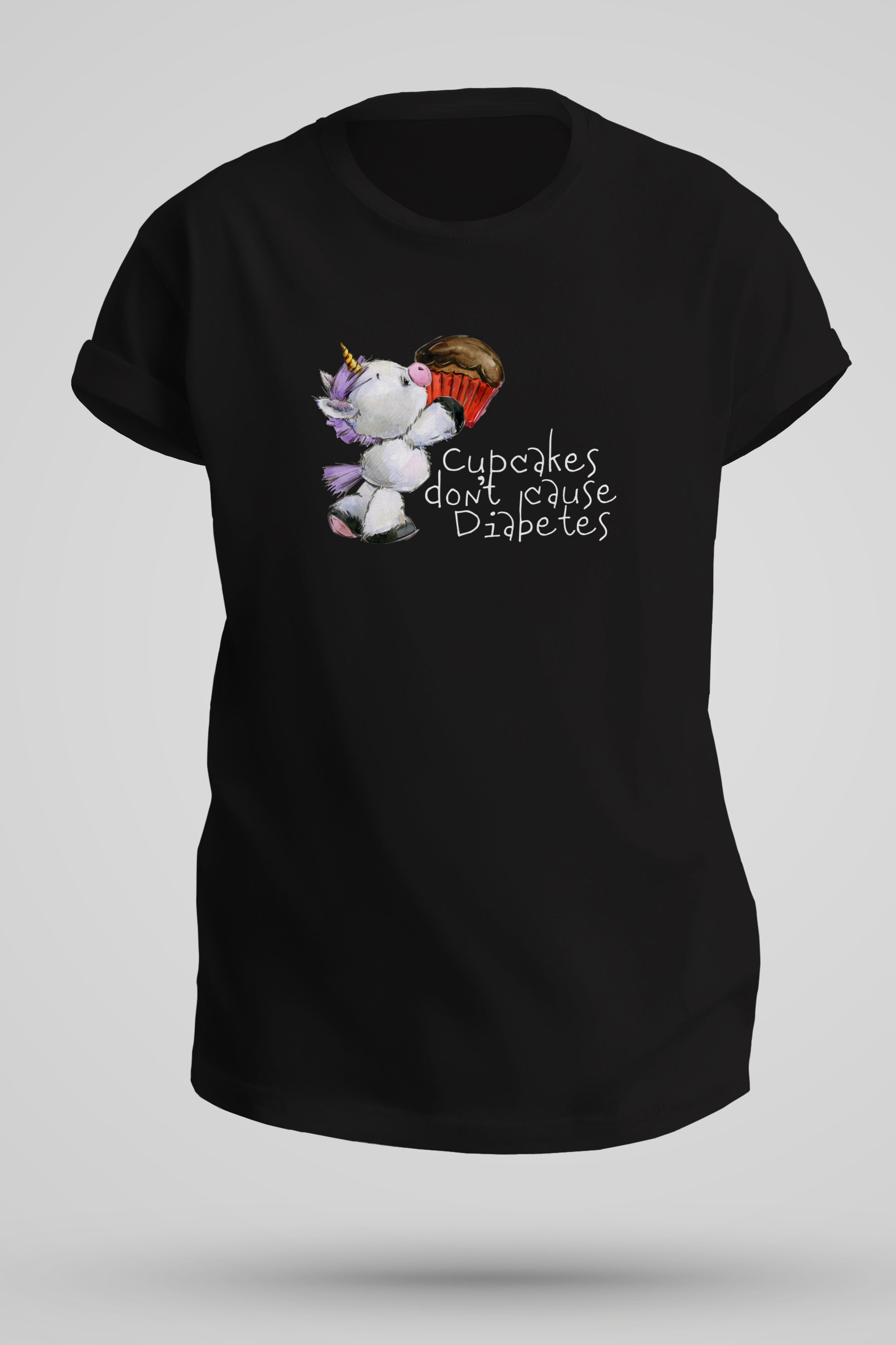 Cupcakes don't cause diabetes - Unisex T-Shirt