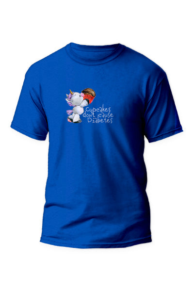 Cupcakes don't cause diabetes - Unisex T-Shirt