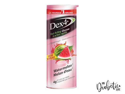 Dex4 Glucose Tablets - Watermelon (10 Tabs)