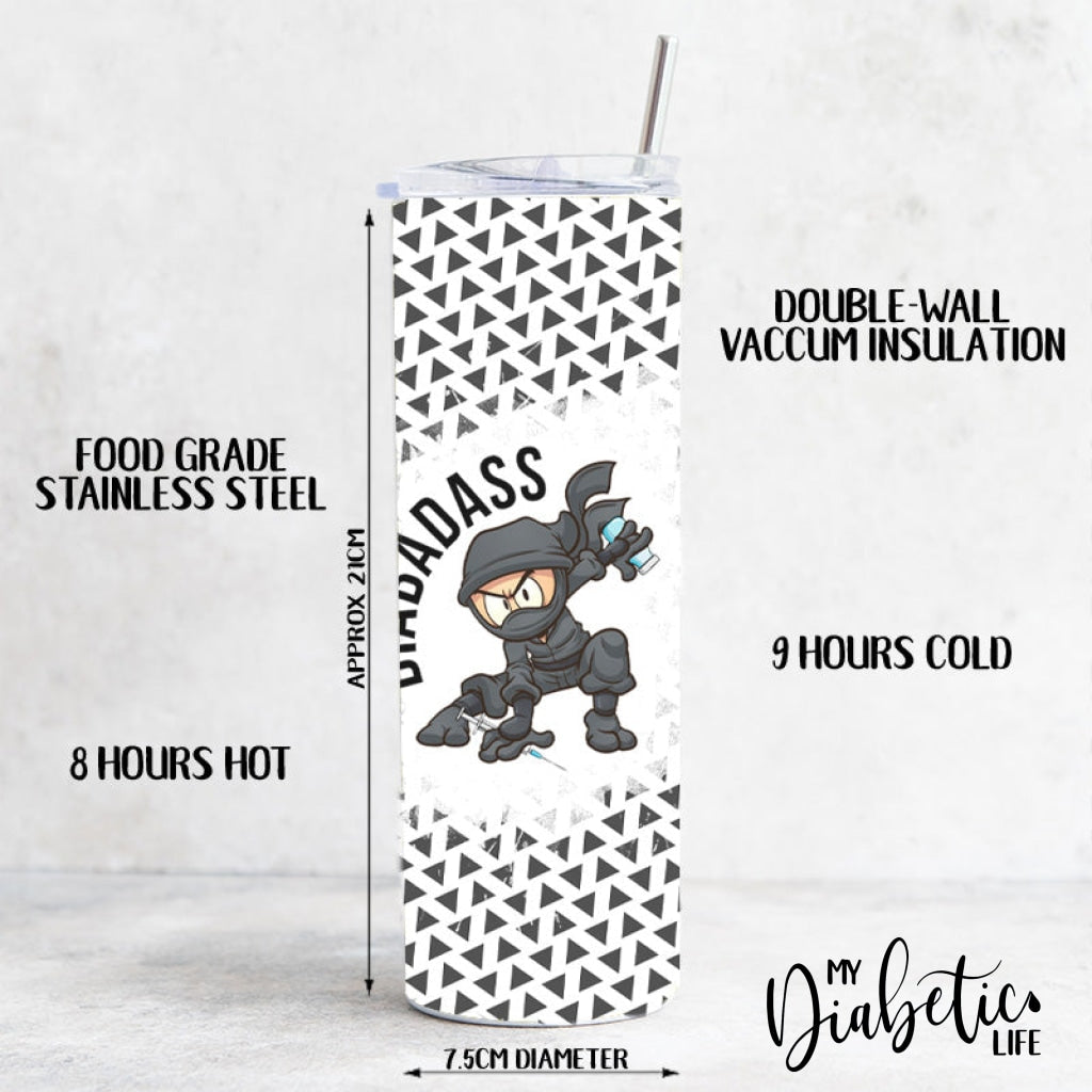 Diabadass - Unbreakable 20Oz Tumbler Drink Ware