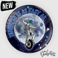 Diabetes Is As Easy As...- 58Mm Badge Or Magnet Badge/Magnet