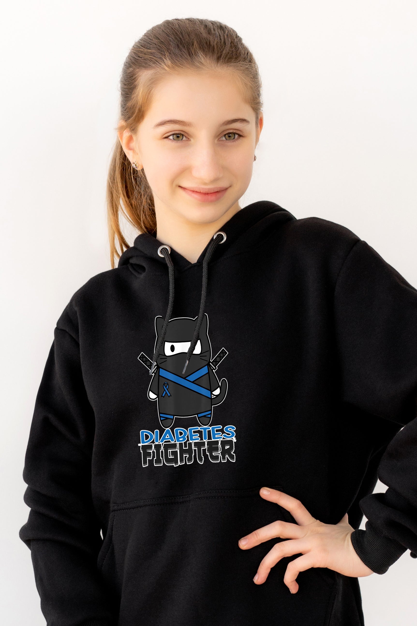 Diabetic Fighter - Unisex Kids Hoodie
