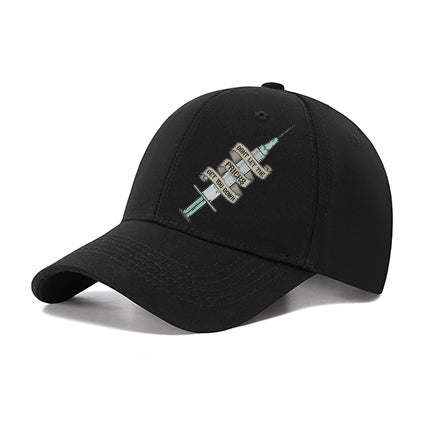 Don't let the pricks get you down - Black Baseball Hat