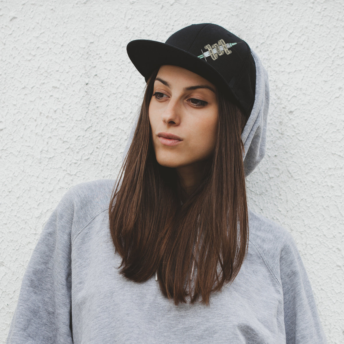Don't let the pricks get you down - Black Baseball Hat