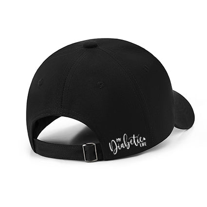 Duck Fiabetes - Black Baseball Hat