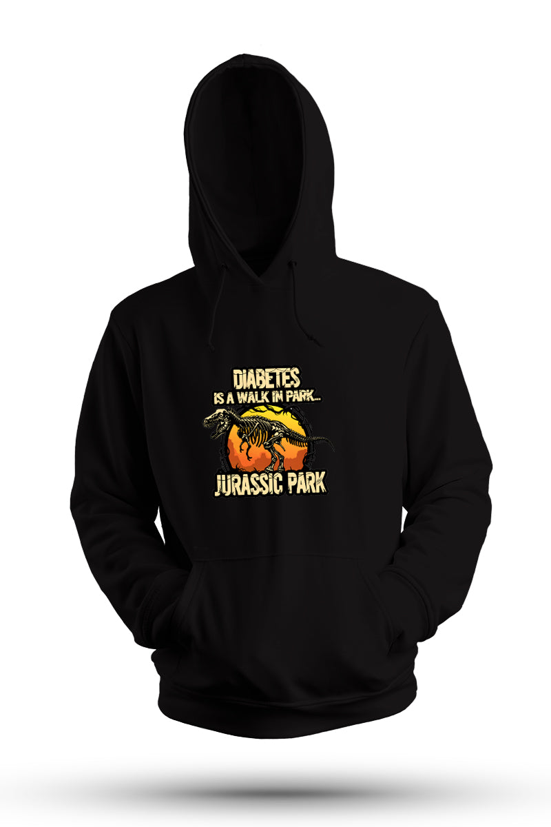 Diabetes is a walk in the park- Unisex Hoodie
