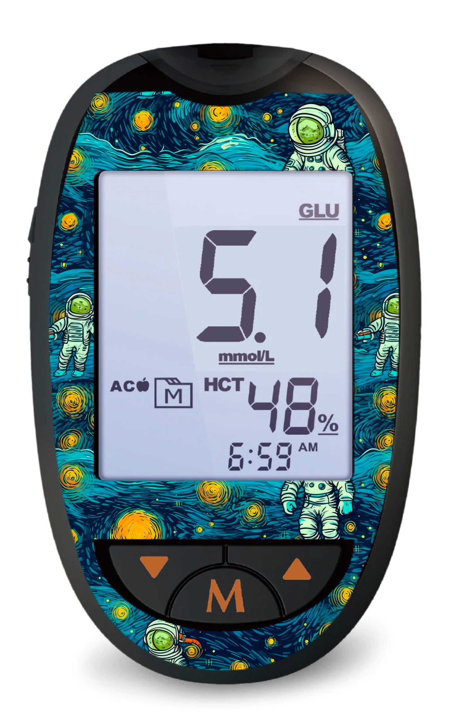 Intergalactic - Glucokey & Glucokey Connect Sticker