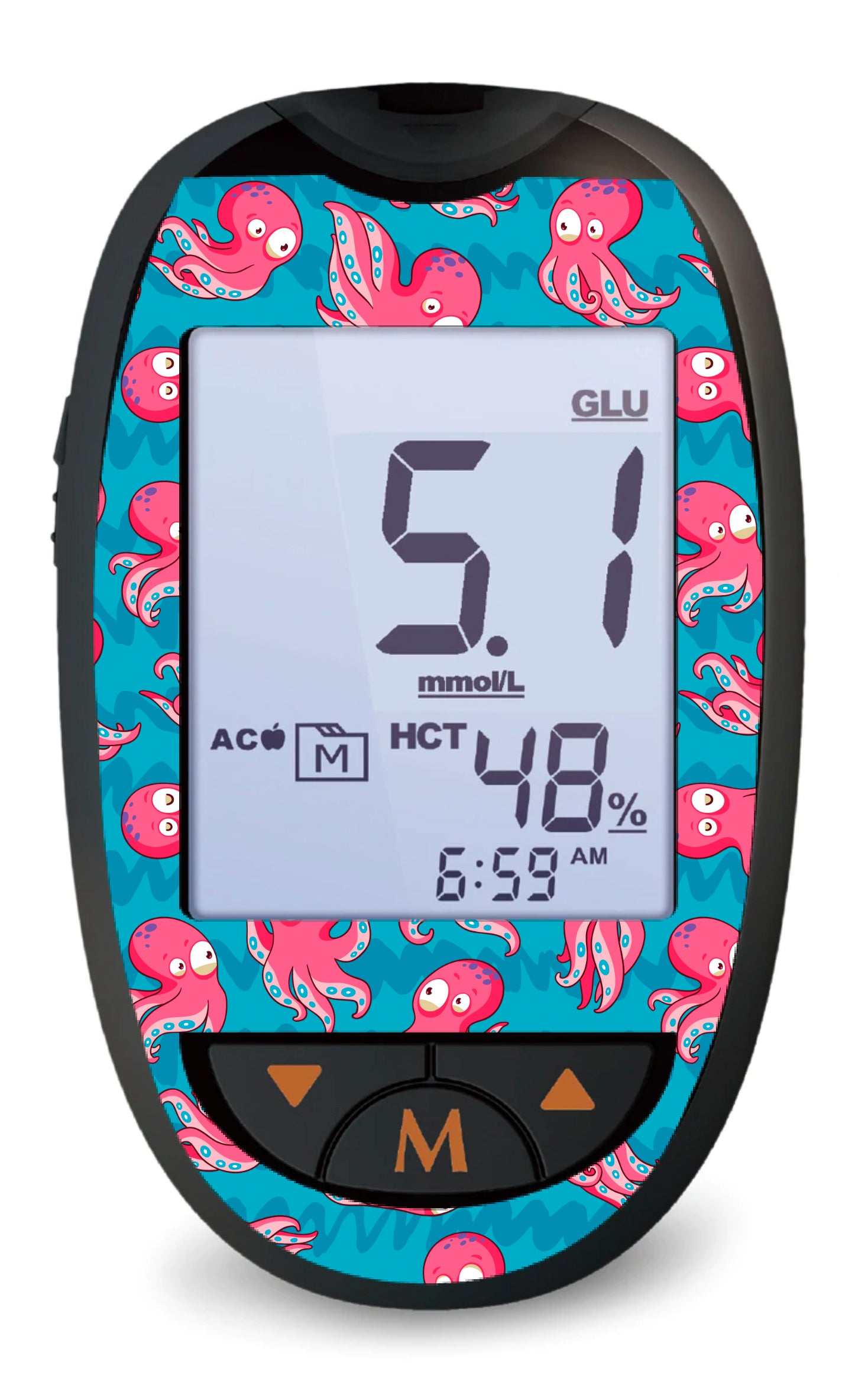 Octopus - Glucokey & Glucokey Connect Sticker