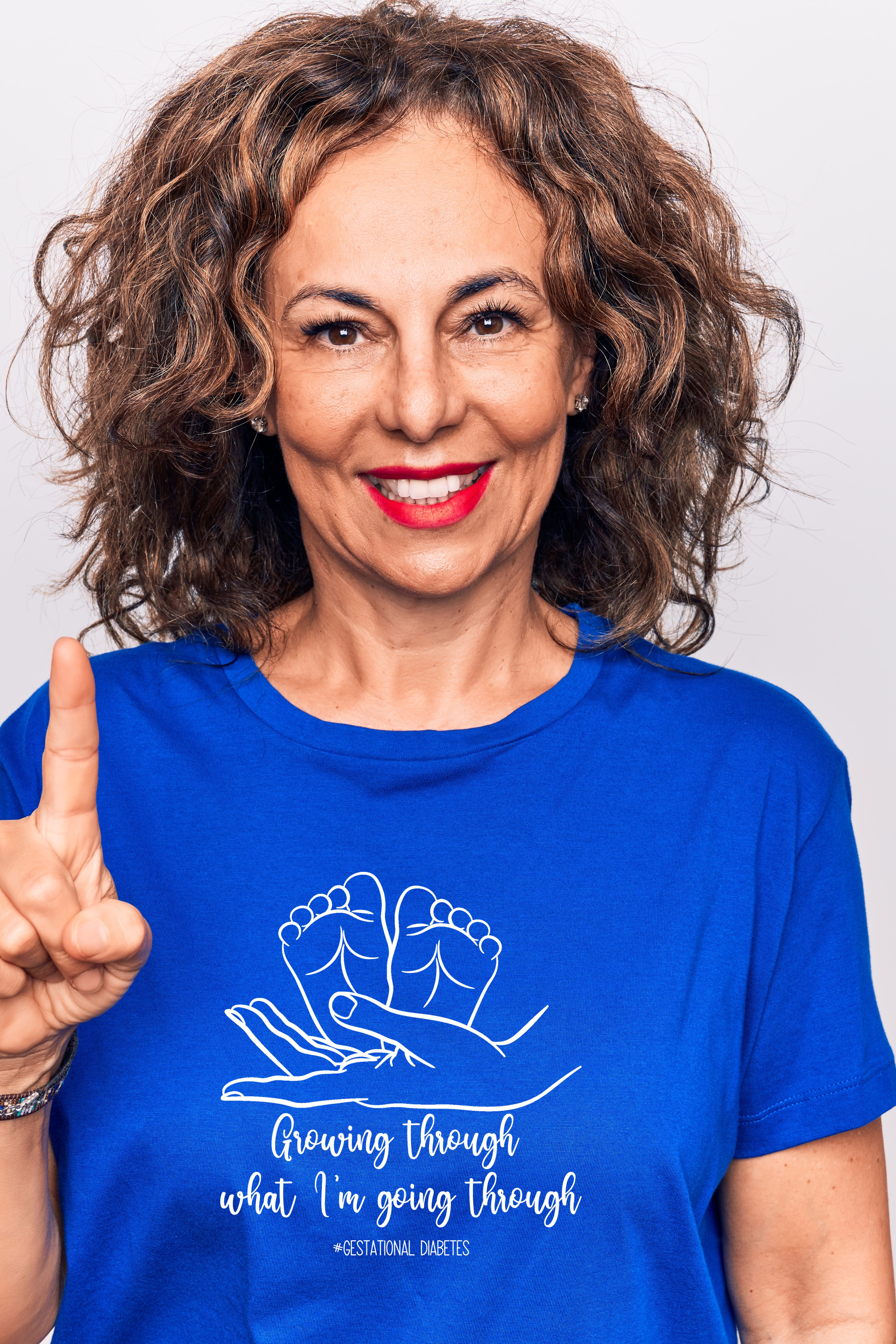 Gestational Diabetes - Grow through what you go through - Unisex T-Shirt