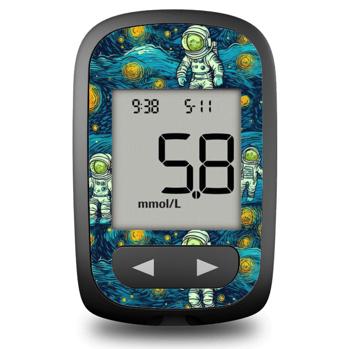 Intergalactic - Accu-chek Guide Me Sticker