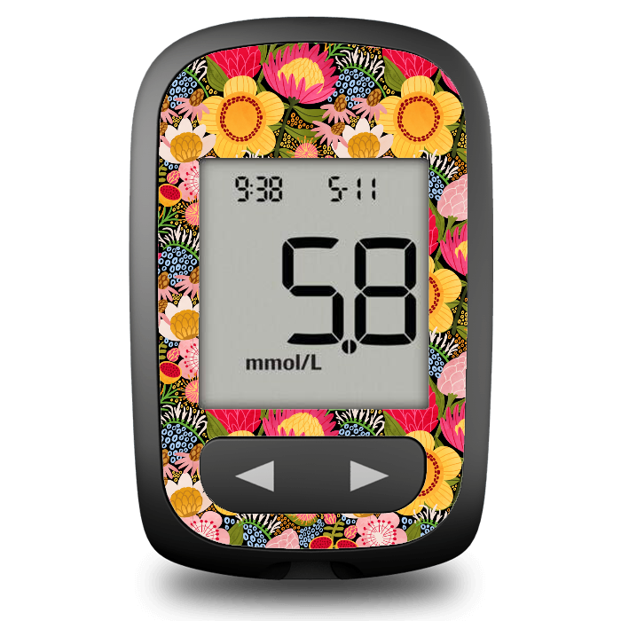 Native Blooms - Accu-chek Guide Me Sticker (Copy)