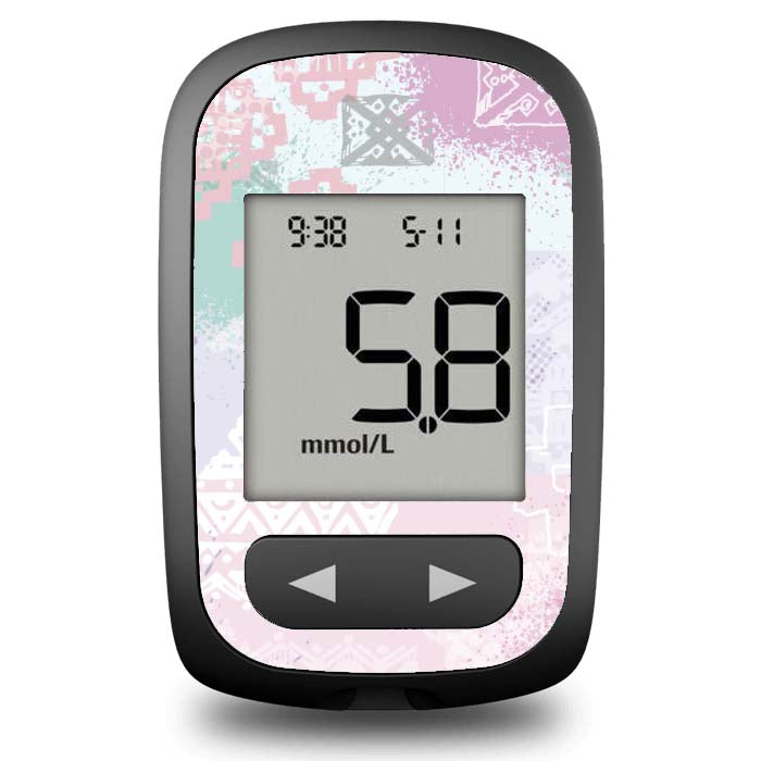 Pastel Dreams - Accu-chek Guide Me Sticker