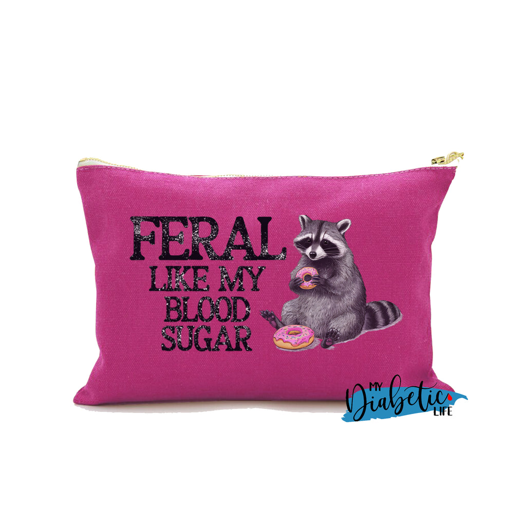 Feral like my blood sugar - Carry all storage bag