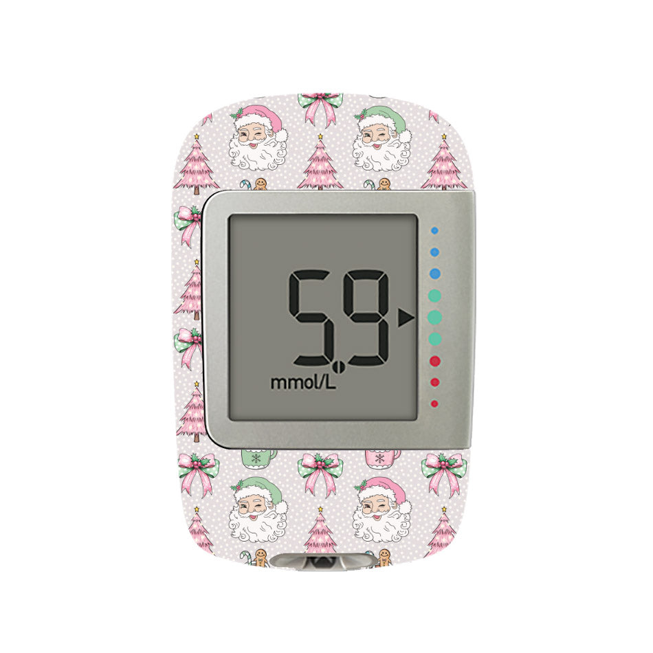 Old Timey Christmas - Accu-Chek Instant & Instant S Sticker