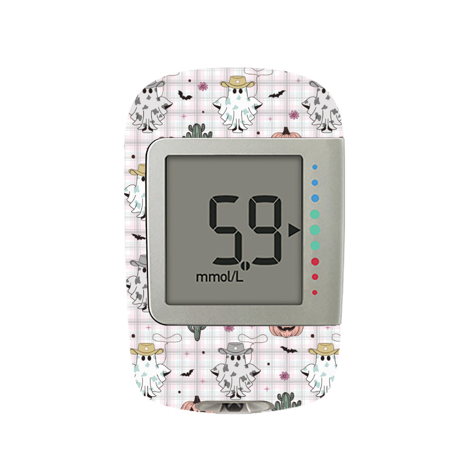 Vintage Cow Ghoul - Accu-Chek Instant & Instant S Sticker