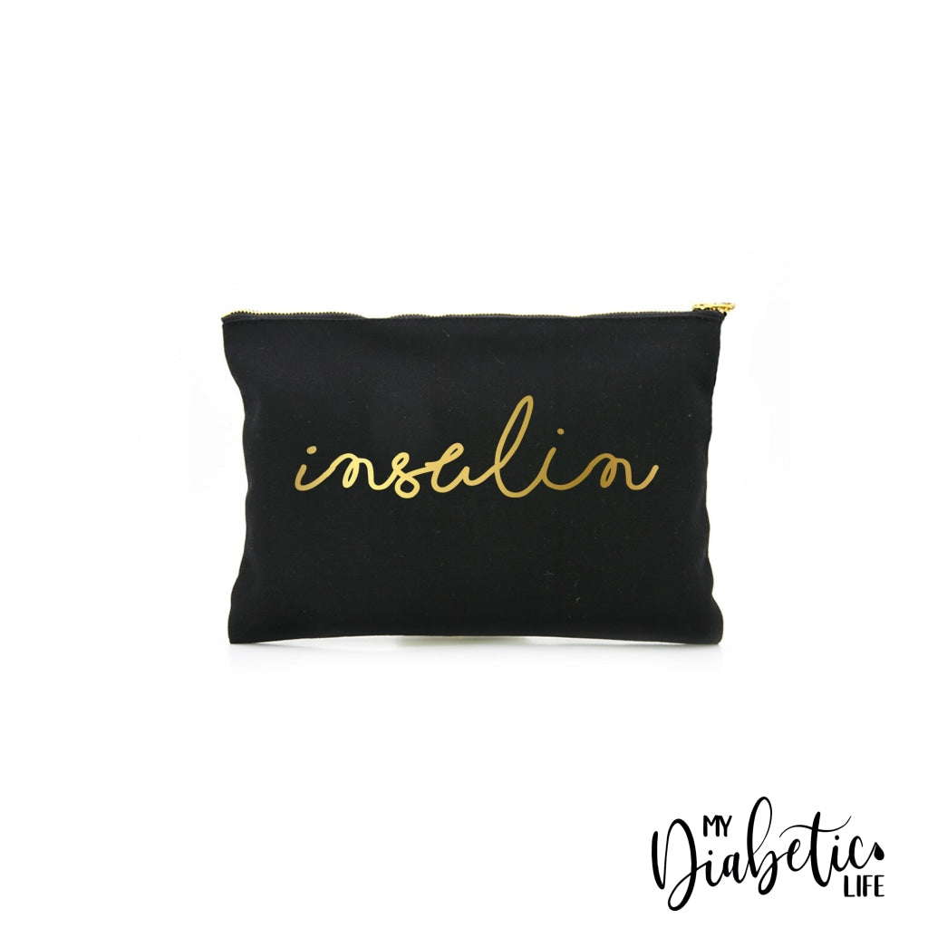 Insulin foiled - Insulin test kit bag, diabetes accessories, storage bag for medication, Diabetes Bag - MyDiabeticLife