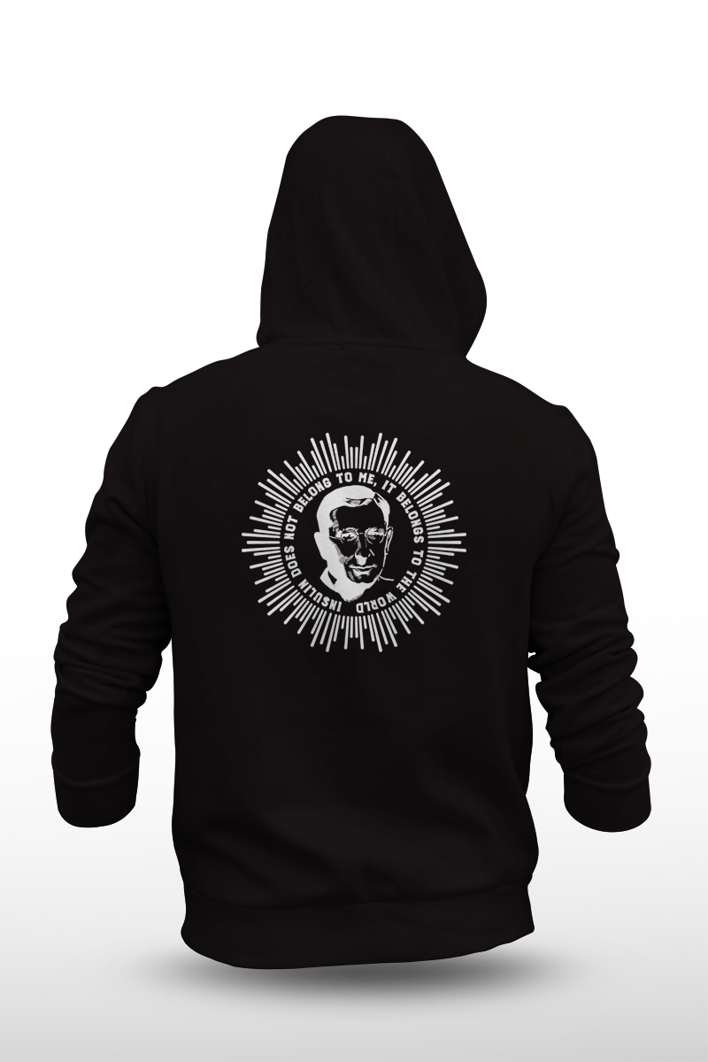 Insulin does not belong to me, it belongs to the world - Unisex Hoodie