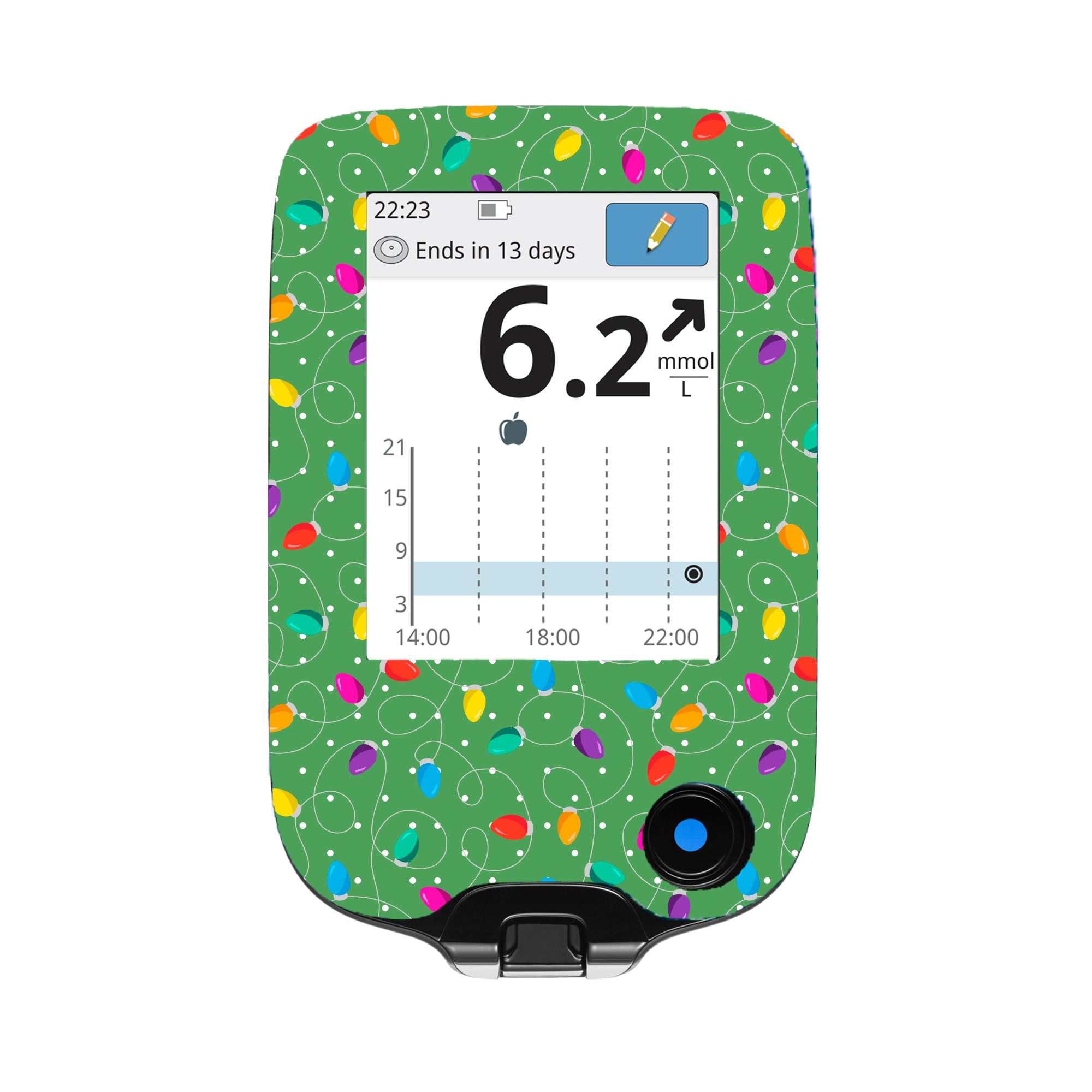 Bright Lights - Freestyle Libre/InsuLinx Meter Sticker