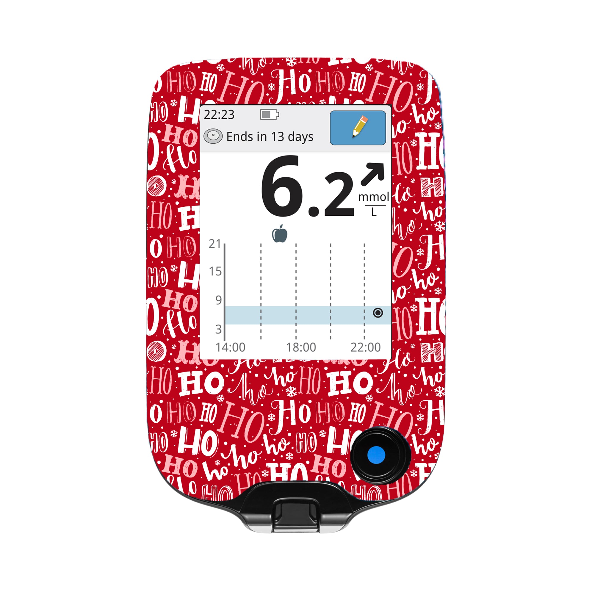 HoHoHo - Freestyle Libre/InsuLinx Meter Sticker