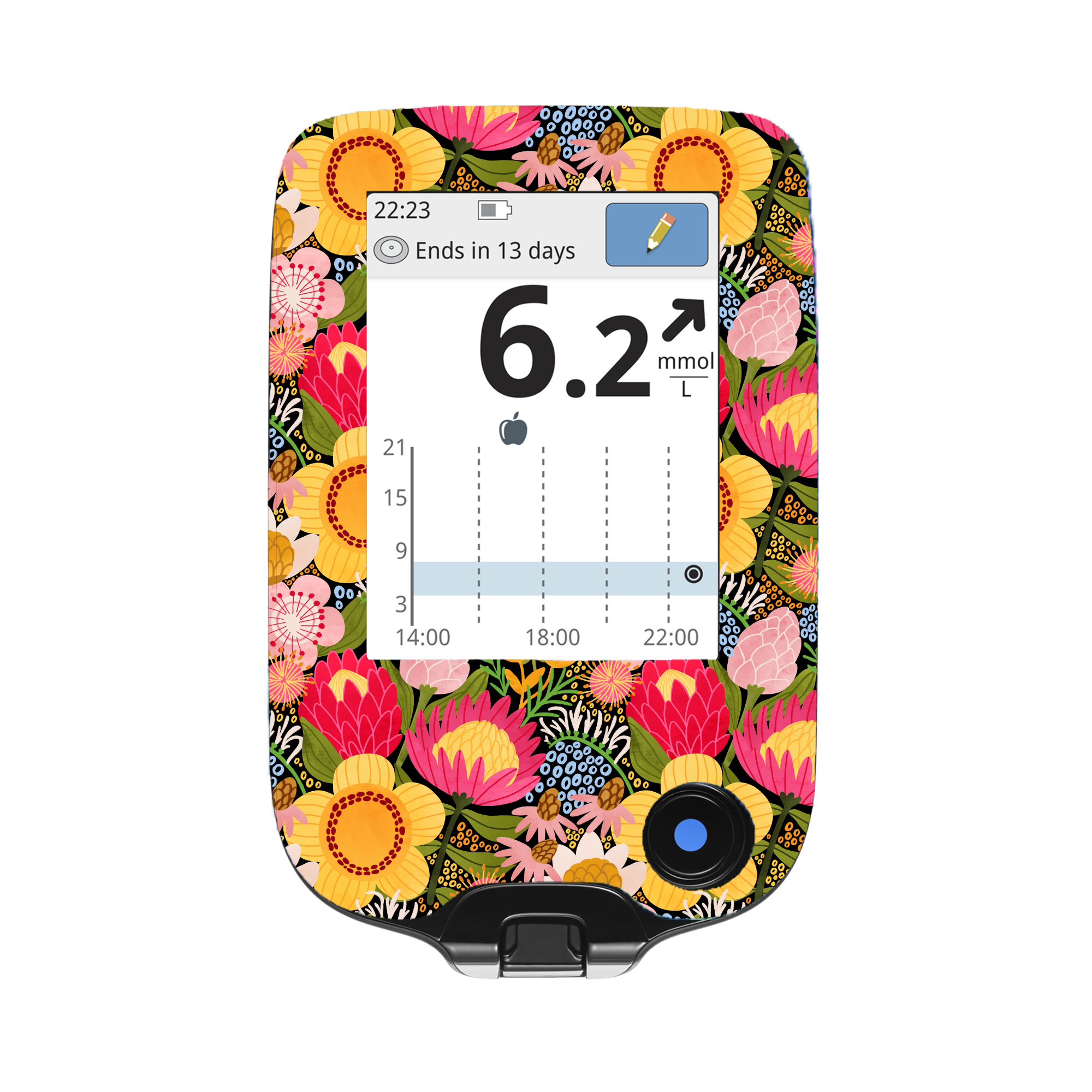 Native Blooms - Freestyle Libre/InsuLinx Meter Sticker