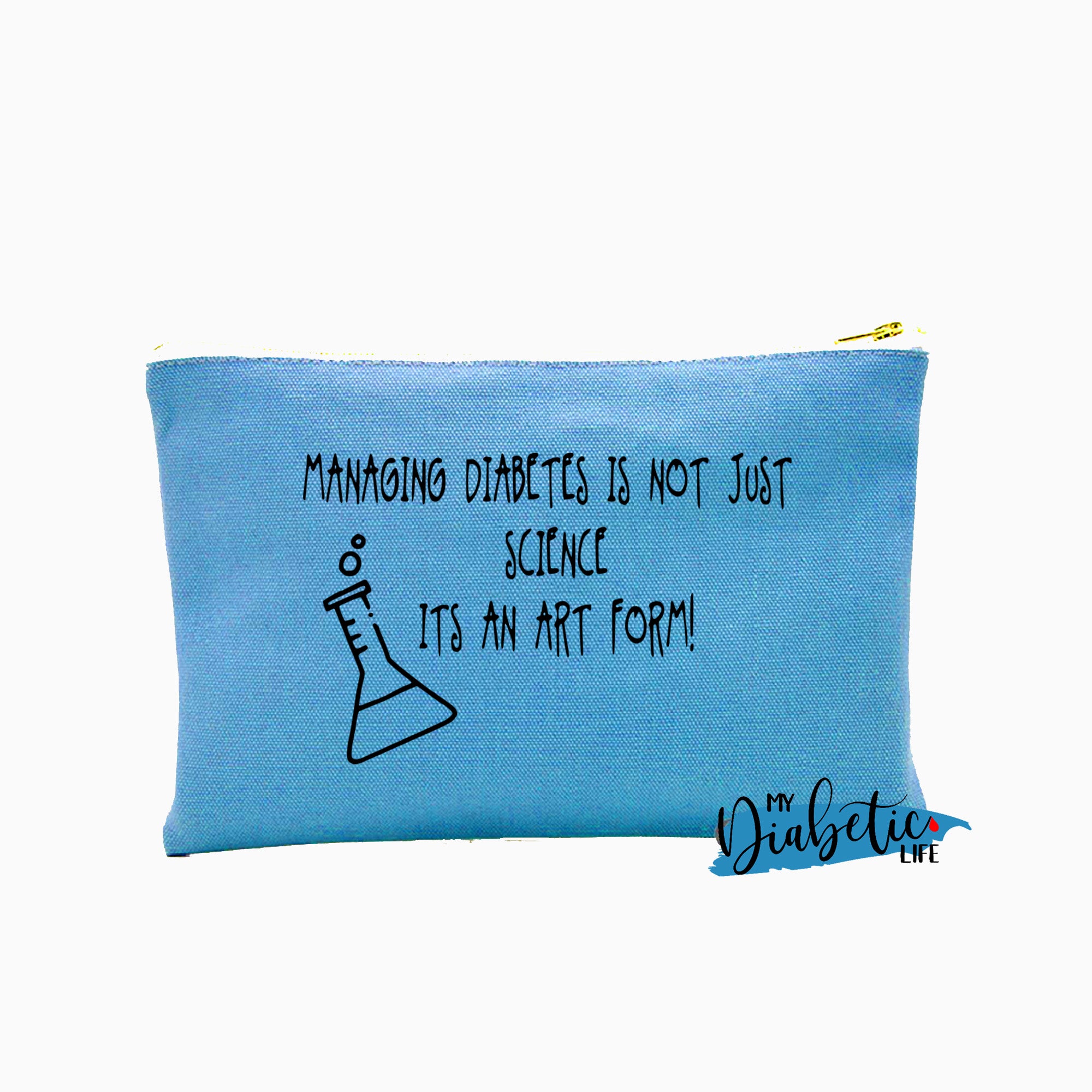 Managing Diabetes, is not just science its an art form - Carry all storage bag