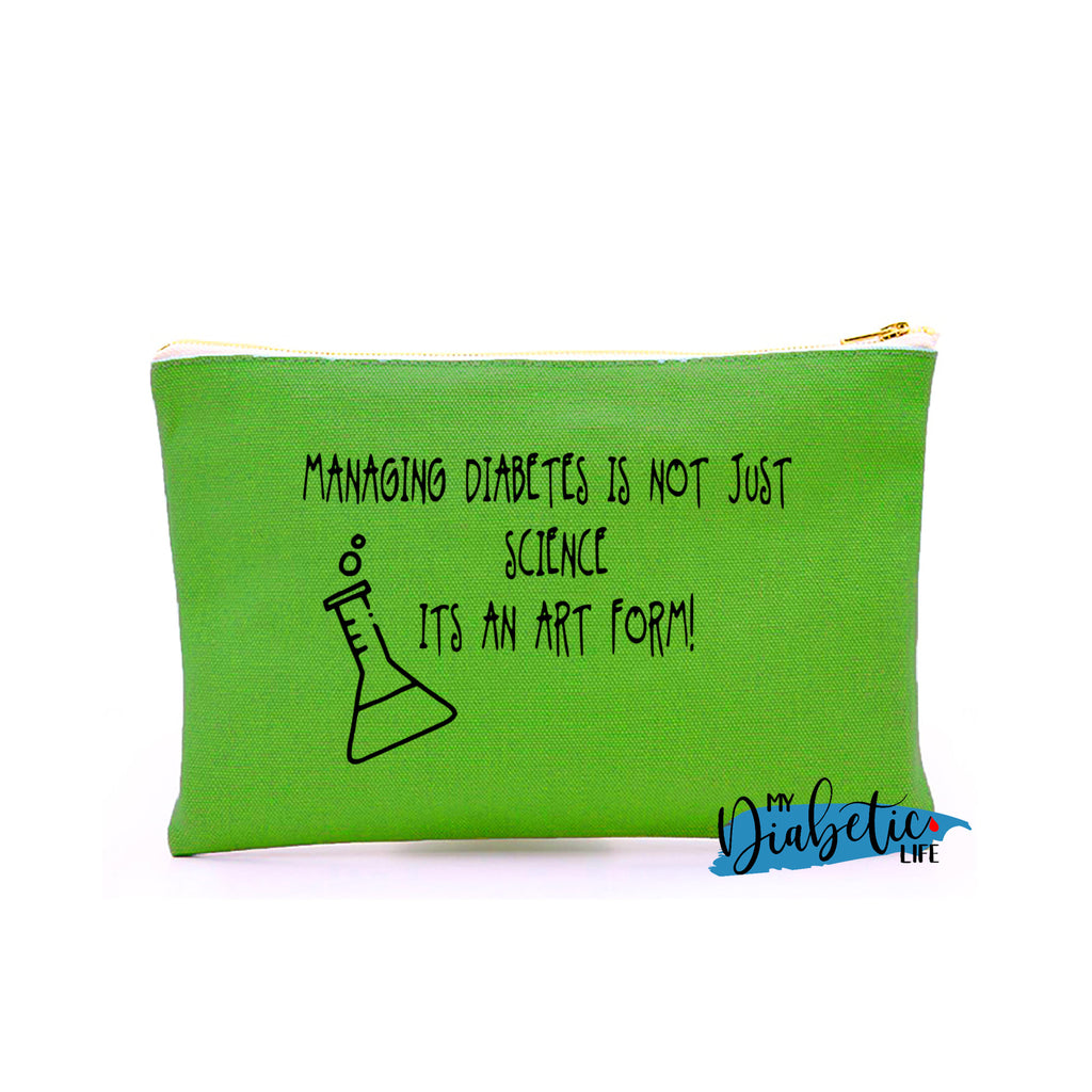 Managing Diabetes, is not just science its an art form - Carry all storage bag