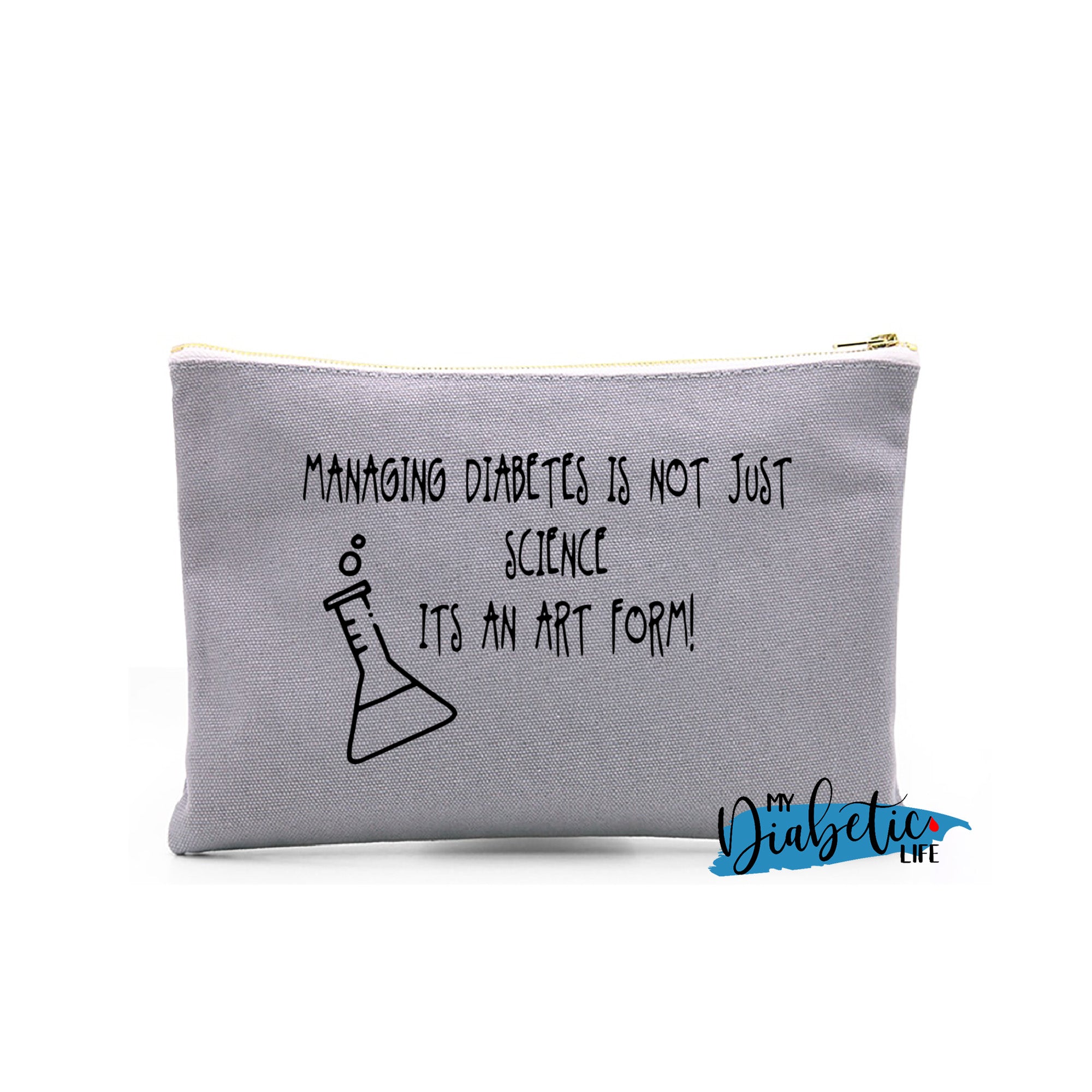 Managing Diabetes, is not just science its an art form - Carry all storage bag