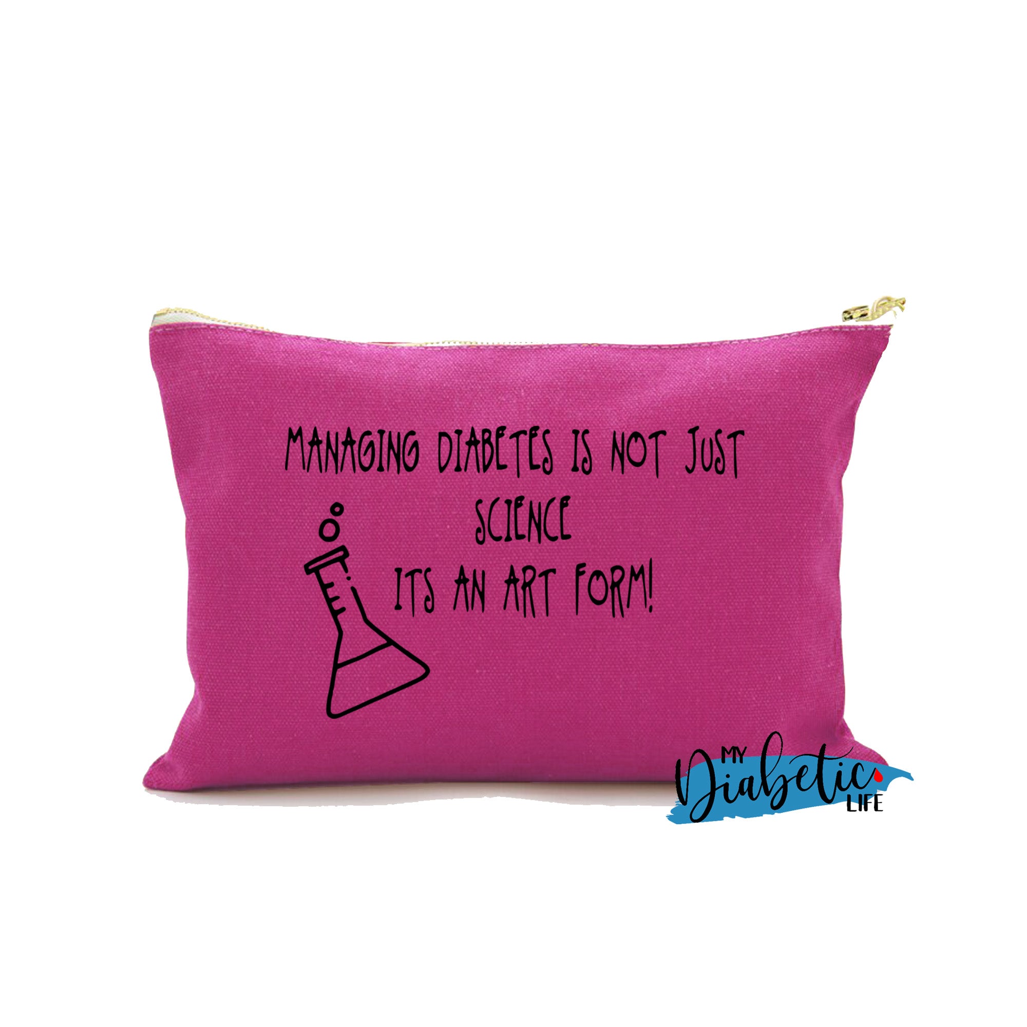 Managing Diabetes, is not just science its an art form - Carry all storage bag