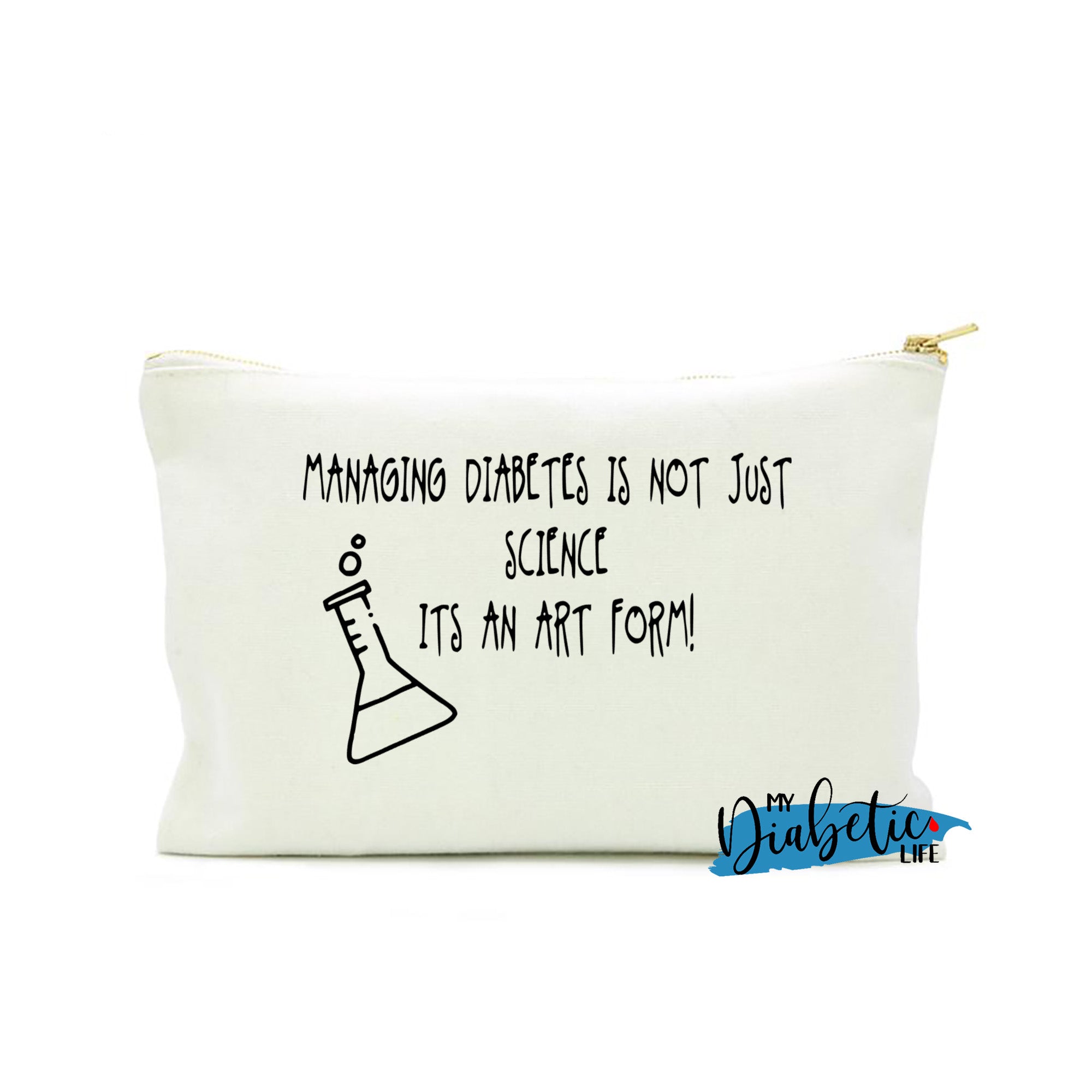 Managing Diabetes, is not just science its an art form - Carry all storage bag