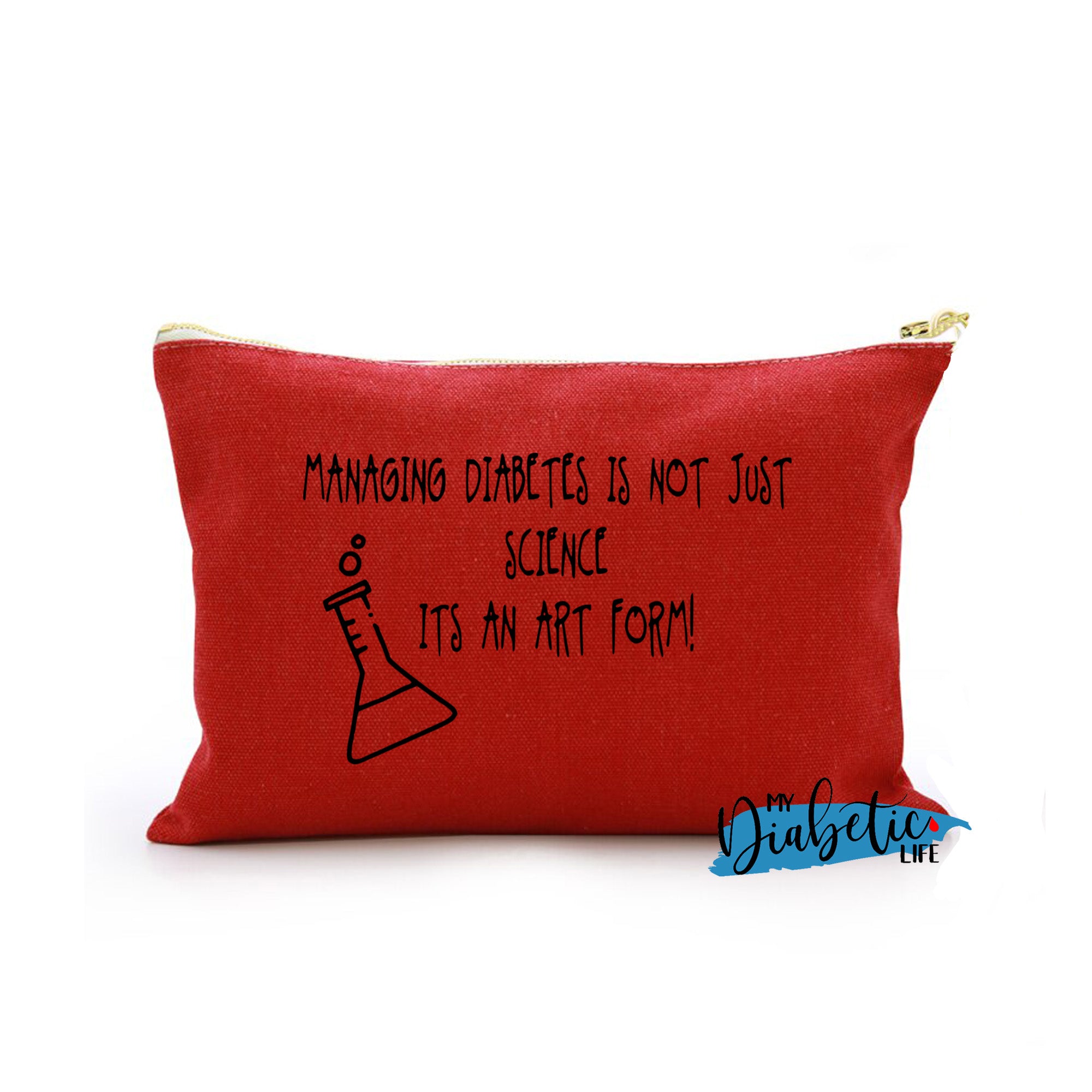 Managing Diabetes, is not just science its an art form - Carry all storage bag