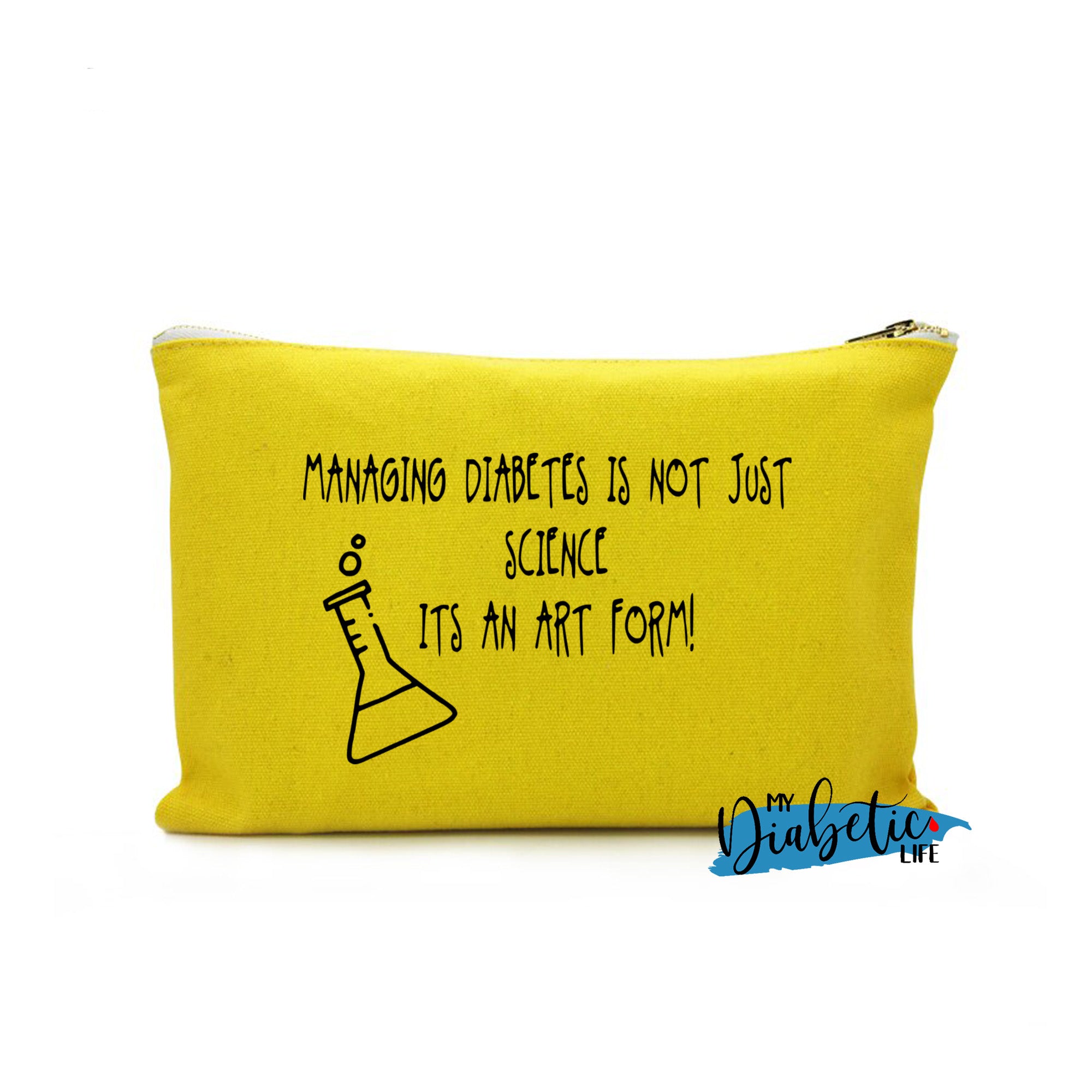 Managing Diabetes, is not just science its an art form - Carry all storage bag