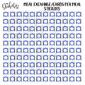 Meal Count Planner Stickers
