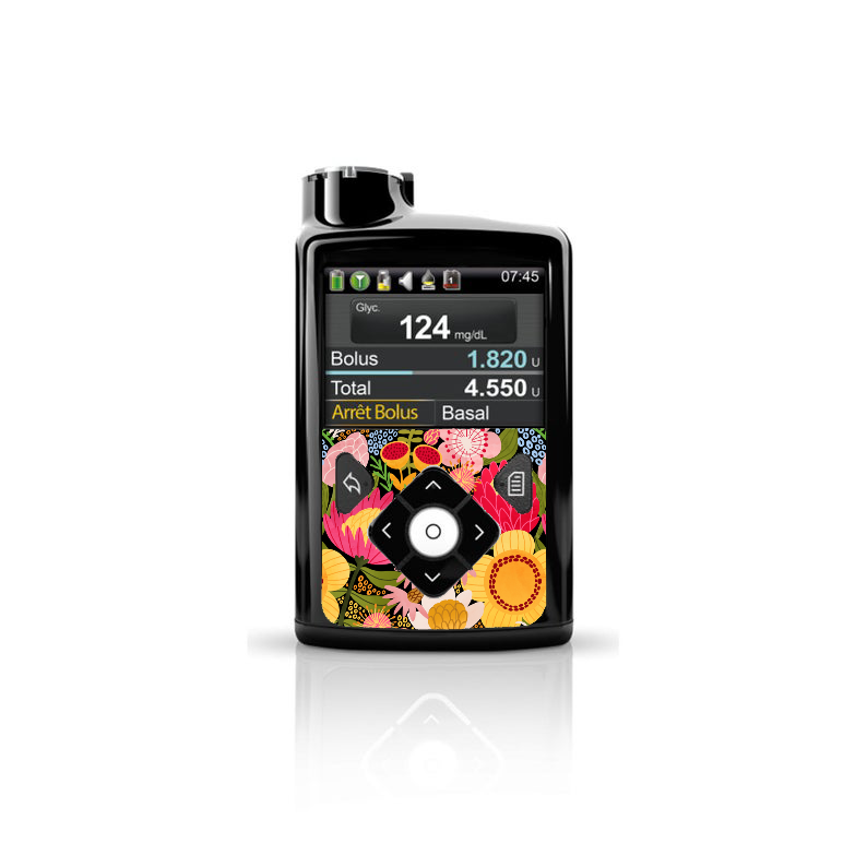Native Blooms - Medtronic Minimed Pump Sticker