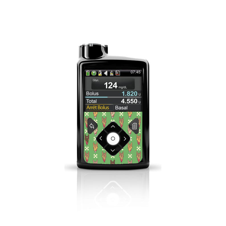 Zombie Rock - Medtronic Minimed Pump Sticker