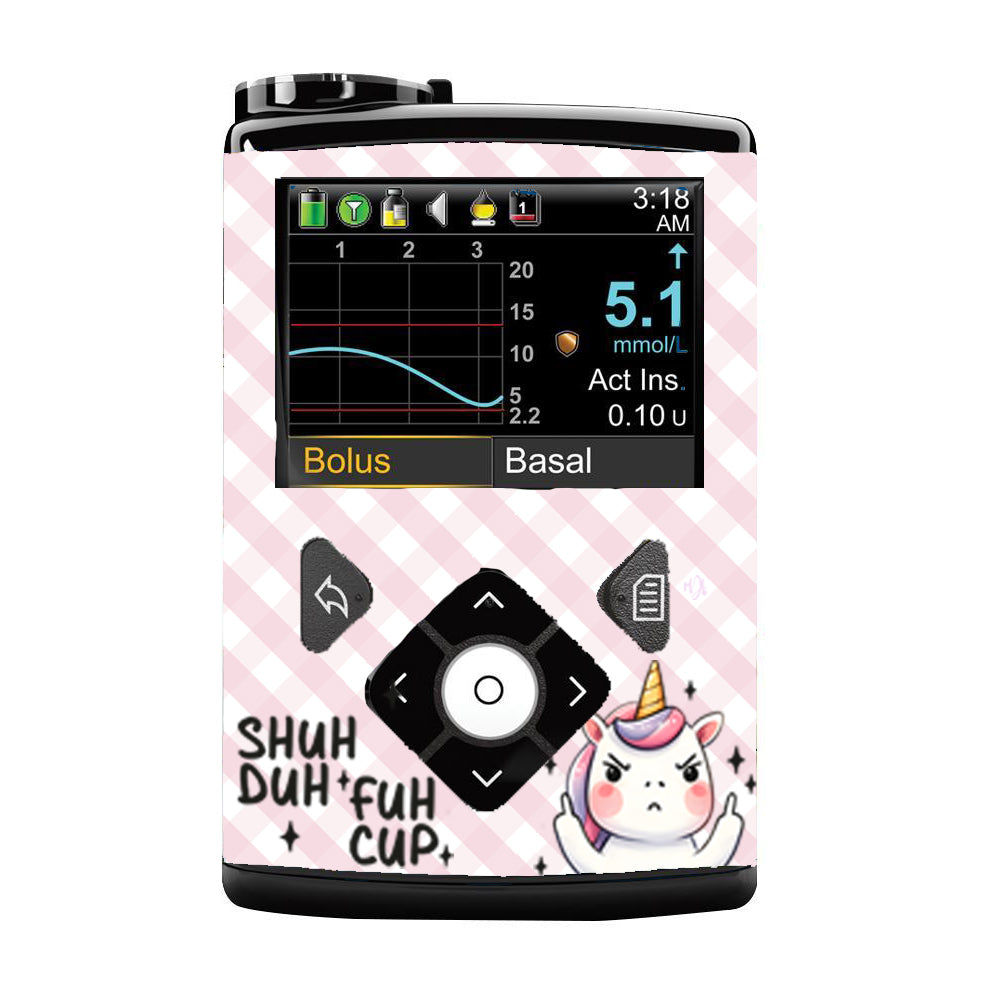 Angry Unicorn - Medtronic Minimed Pump Sticker