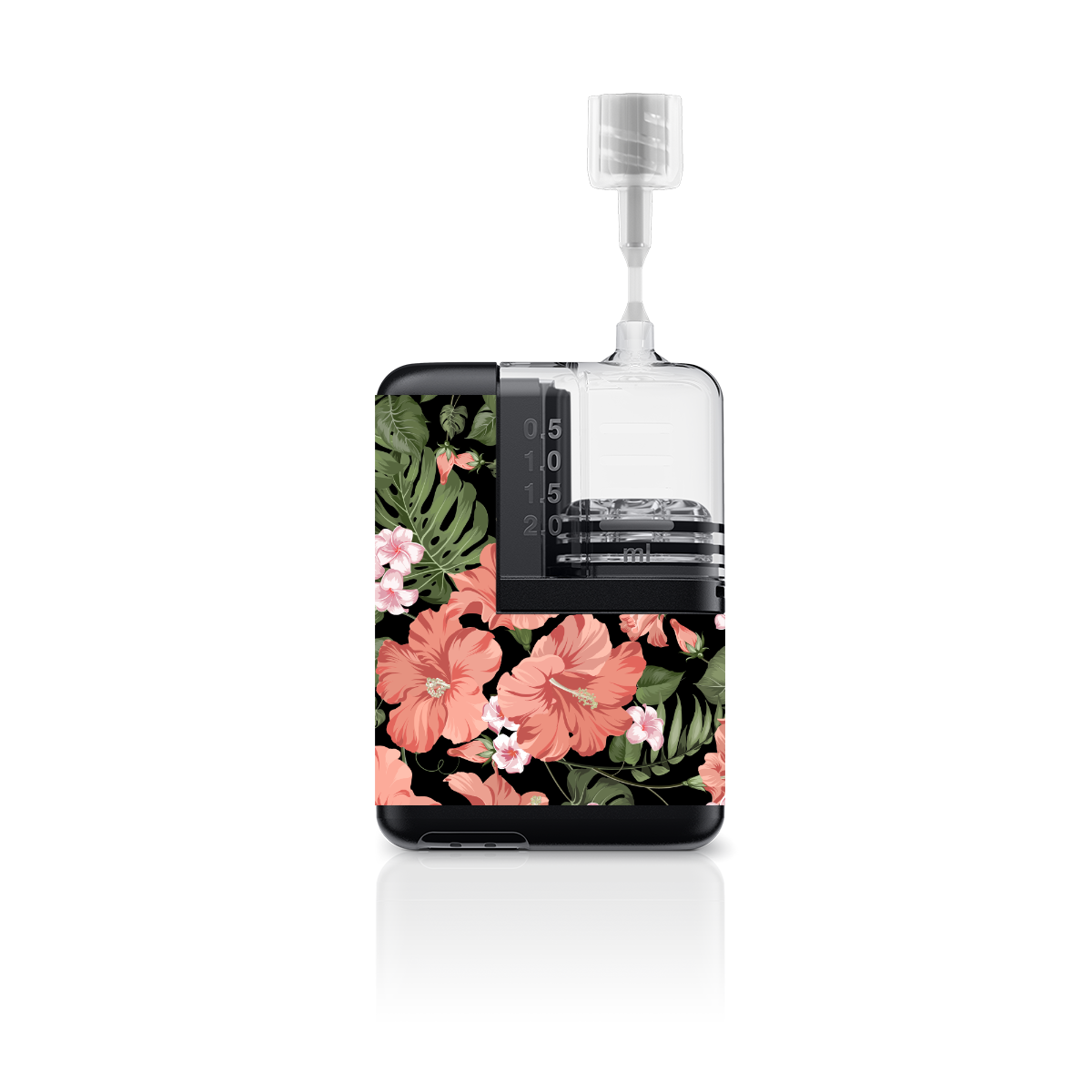 Apricot Hibiscus - Tandem Mobi Pump Sticker