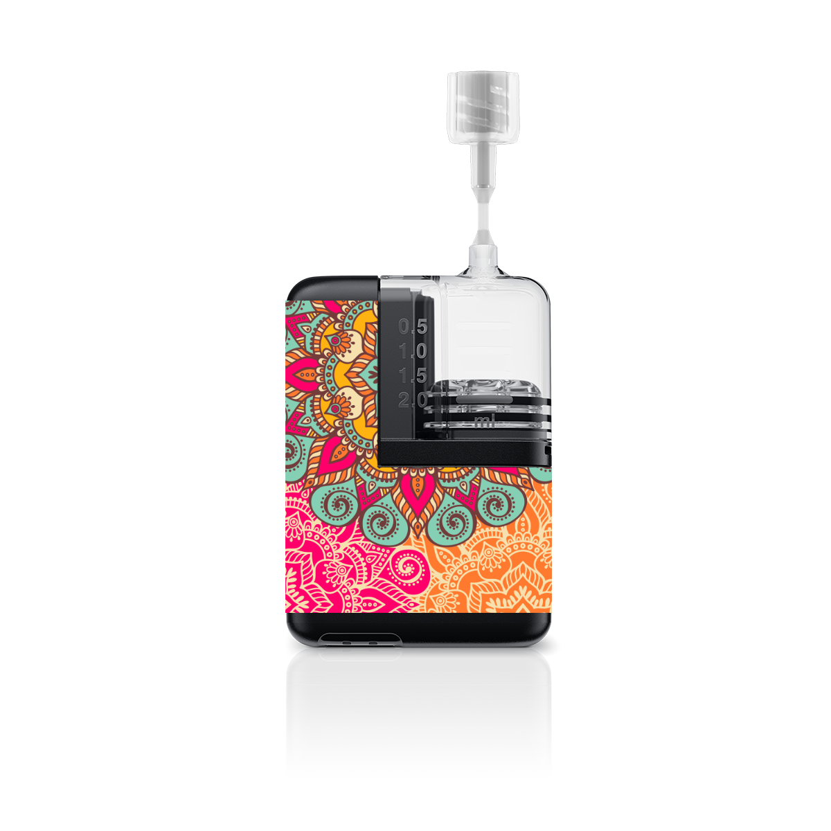 Bright Mandala - Tandem Mobi Pump Sticker